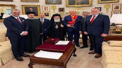 بطريركية الروم الأرثوذكس: لقاء الرئيس ترامب يهدف لحماية الوضع القائم في القدس