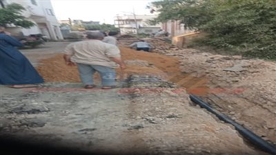 محافظ كفر الشيخ يوجه بتغيير خطوط مياه الشرب بمطوبس