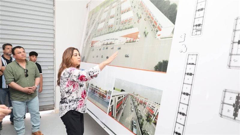 وزيرة التنمية المحلية
