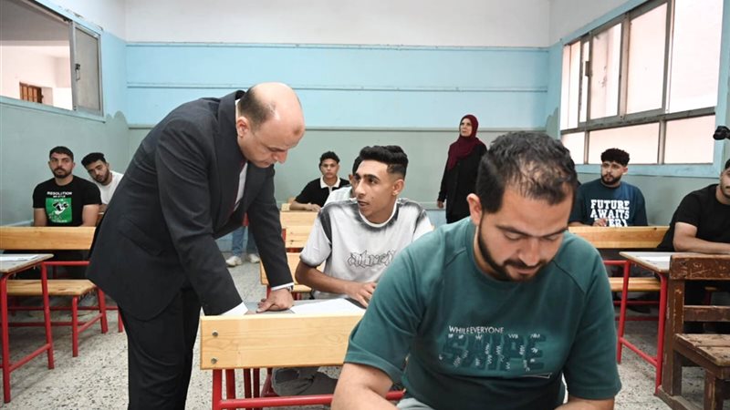 محافظ الغربية خلال