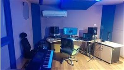 ضبط استوديو تسجيل صوتي غير مرخص بالجيزة ومصادرة أدواته