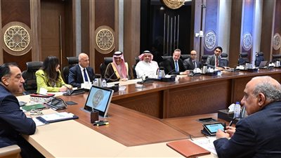 رئيس الوزراء يلتقي مسئولي شركة 