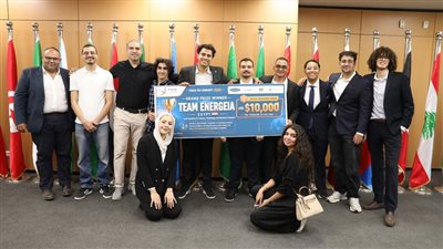 طلاب هندسة بالأكاديمية العربية للعلوم والتكنولوجيا يحصدون الجائزة الكبرى في النسخة الثالثة