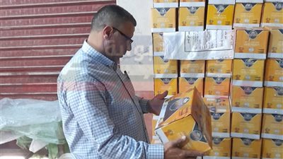 ضبط مصنع حلويات بدون ترخيص بكفرالشيخ