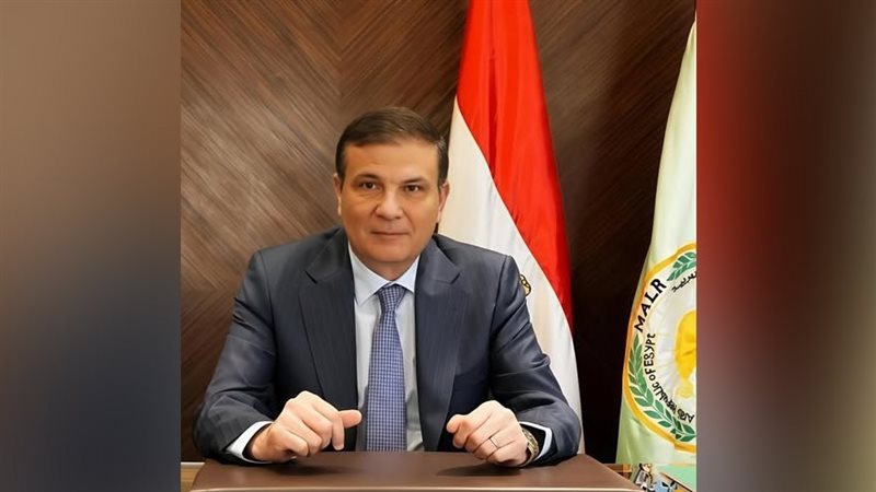 علاء فاروق وزير الزراعة واستصلاح الأراضي 