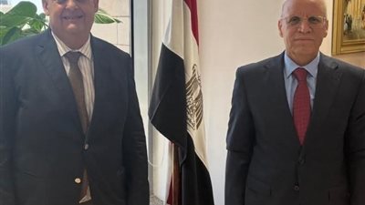 سفير العراق بالقاهرة يلتقي مساعد وزير الخارجية
