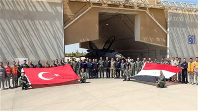  انطلاق فعاليات التدريب الجوي المشترك المصري التركي بجمهورية مصر العربية 
