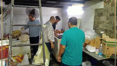  ضبط لحوم غير صالحة للاستهلاك في حملة على المجازر والشوادر ببني سويف