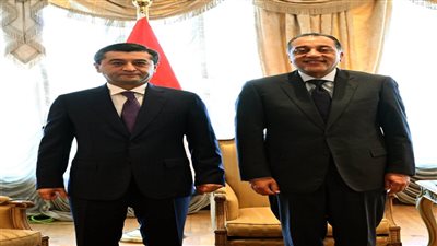 رئيس الوزراء يستقبل وزير خارجية جمهورية أوزبكستان
