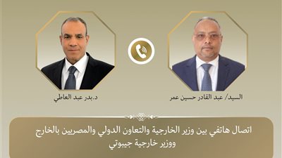 وزير الخارجية ونظيره الجيبوتي يبحثان تطورات الأوضاع في منطقة القرن الأفريقي 