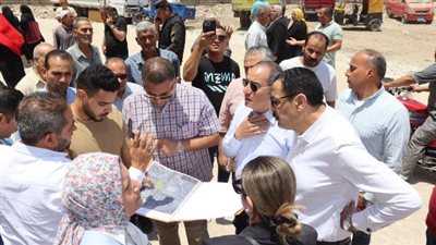 محافظ القليوبية يتفقد أعمال تطوير نزلات الطريق الدائري بمنطقتي عرابي وبهتيم
