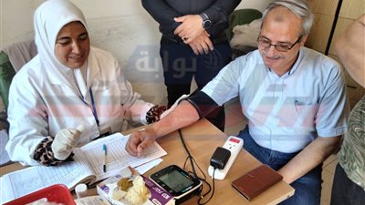 الكشف الطبي على 2046 مواطنًا بالقوافل الطبية المجانية بكفرالشيخ