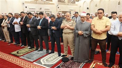 محافظ المنوفية يشهد احتفالية الأوقاف بالعام الهجري الجديد بمسجد الرؤوف الرحيم ويقدم التهنئة للرئيس السيسي