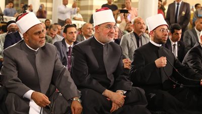 مفتي الجمهورية يشهد احتفال وزارة الأوقاف بالعام الهجري الجديد