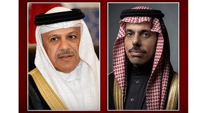 وزيرا خارجيتي السعودية والبحرين يبحثان هاتفيًا مستجدات الأوضاع في المنطقة