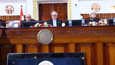 وزير العدل يشارك في احتفالية اليوبيل الذهبي  لنيابة النقض بدار القضاءالعالي
