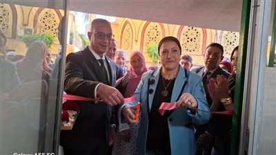 رئيسة القومي للطفولة ومحافظ الجيزة يفتتحان فرع المجلس بالمحافظة