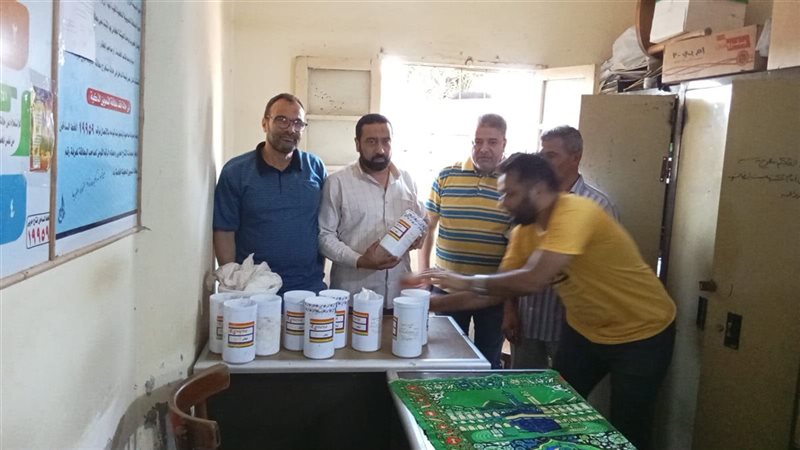 جانب من المضبوطات 