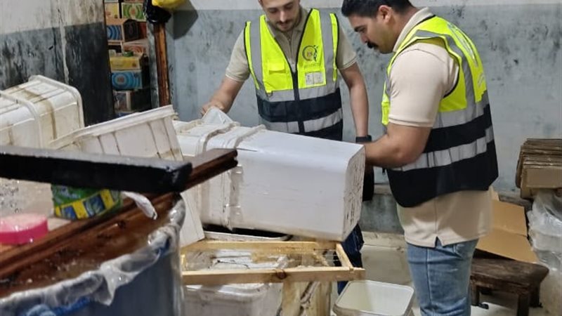 جانب من المضبوطات
