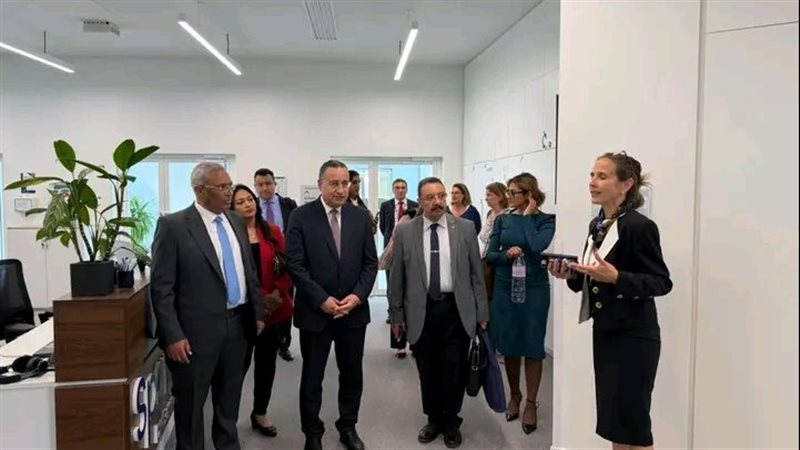 جانب من الزيارة