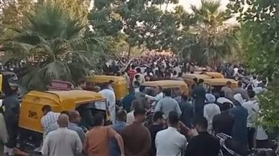  بالدموع والانهيار .. تشييع جثامين 3 شباب غرقوا بترعة في الشرقية