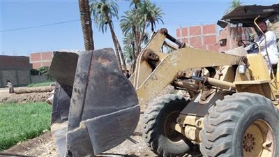 إزالة 26 حالة تعدٍ على الأراضي الزراعية وأملاك الدولة بأسيوط