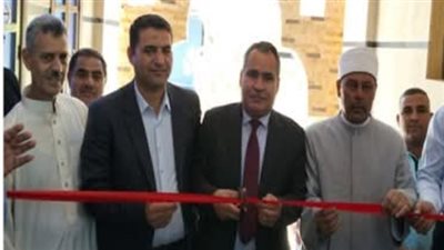 محافظ بني سويف ينيب رئيس مركز إهناسيا في افتتاح مسجد الرحمة بعزبة رمزي