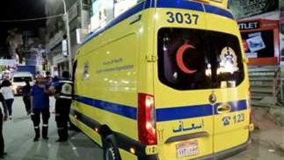 مصرع شخص وإصابة 2 آخرين في تصادم مروري بملوي جنوب المنيا