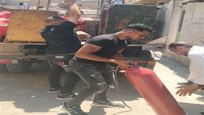 الجيزة تضبط منشأة غير مرخصة لتعبئة طفايات الحريق بمواد مجهولة المصدر بإمبابة