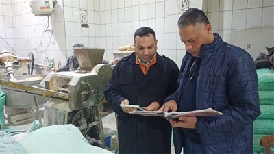 وكيل وزارة التموين بالإسكندرية يقود حملة تموينية على المخابز البلدية