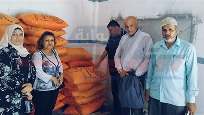 ضبط 2.5 طن أسمدة كيماوية مدعمة ومحظور تداولها بكفرالشيخ