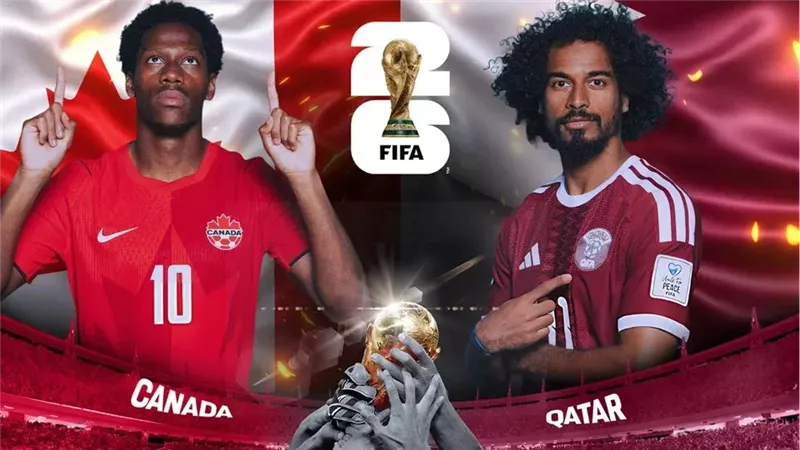 منتخبي قطر وكندا