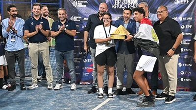مصر تتوج بكأس أفريقيا الأولى لناشئي البادل