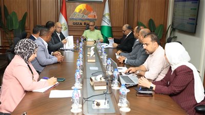 محافظ الجيزة يوجه بسرعة الانتهاء من ملفات التصالح