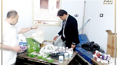 ضبط مركزً للتغذية العلاجية وعيادة أطفال يعملان بالمخالفة للقانون خلال حملة بسمسطا