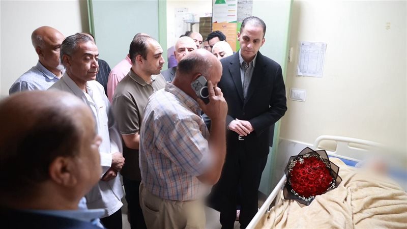 خلال الزيارة 