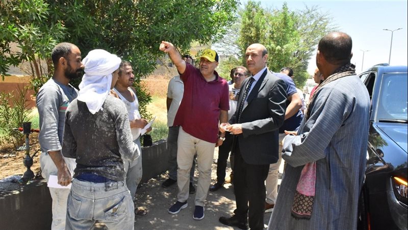 محافظ أسيوط يتفقد