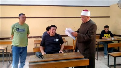 متابعات ميدانية مكثفة للجان امتحانات الشهادة الثانوية الأزهرية بالقليوبية