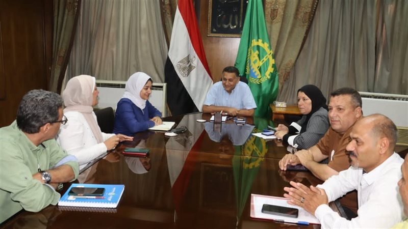 محافظ القليوبية يترأس