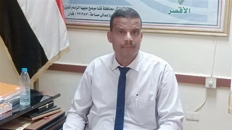 وكيل وزارة الزراعة بقنا المهندس أبو العباس عبد الفتاح