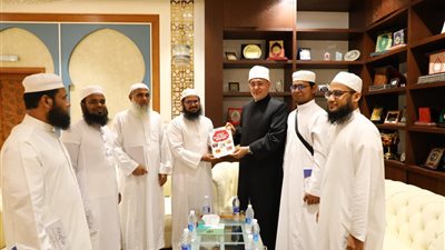 مفتي الجمهورية يستقبل وفدًا من أئمة بنجلادش لبحث التعاون في تأهيل المفتين