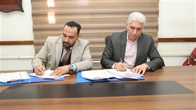 محافظ المنيا يتابع توقيع عقد شراكة لإقامة مشروع عمراني متكامل بمنطقة شلبي 