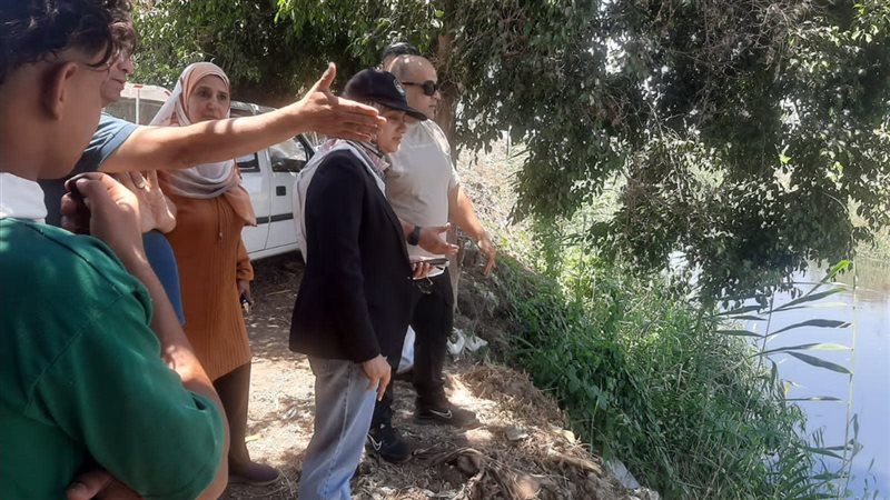 متابعة فحص الترعة