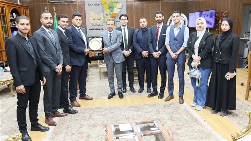 محافظ المنوفية يلتقي
