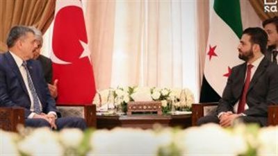 وزير الداخلية السوري يبحث مع نظيره التركي آفاق التعاون المشترك