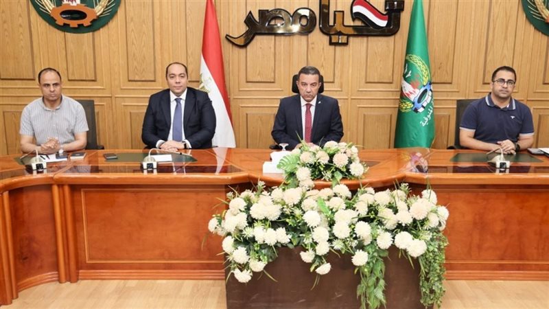 محافظ المنوفية فى