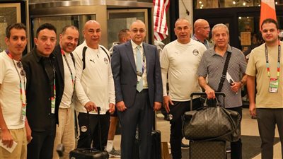 استقبال رسمي لبعثة منتخب مصر في دالاس قبل موقعة أستراليا