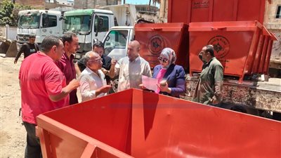 دعم منظومة النظافة بـ40 وحدة لجمع المخلفات بكفر الشيخ