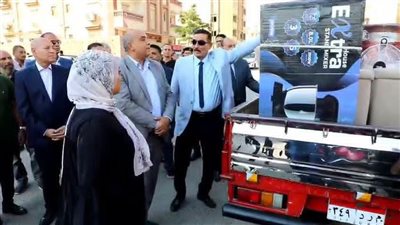 محافظ القاهرة يتابع تسكين أسر عقار منشأة ناصر المنهار 