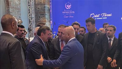 كامل الوزير يلتقي نائب الرئيس التركي في إسطنبول ويؤكد عمق العلاقات المصرية التركية 